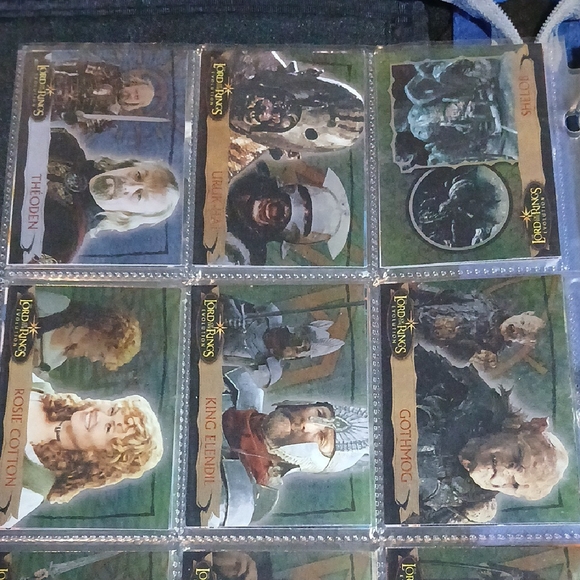 Topps Lord Of The Rings Trading Cards-excellent Condition - Picture 5 of 6